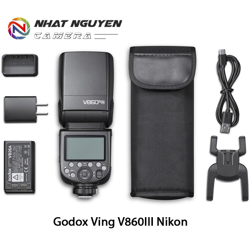 Godox v860iii for nikon - đèn flash godox v860 iii - đèn flash cho nikon