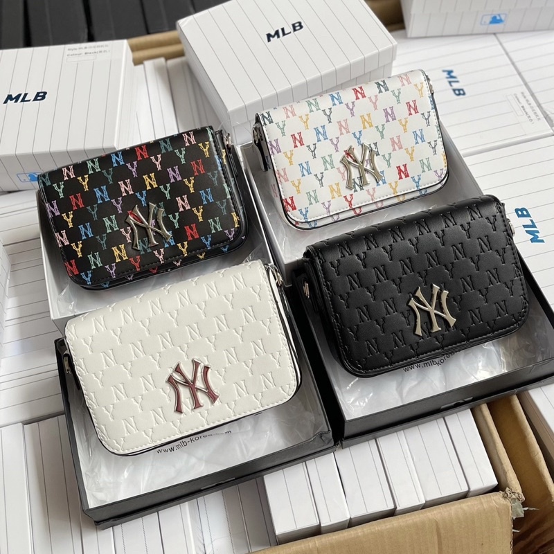 Set túi kèm ví mlb full box set túi đeo chéo mlb 2 chi tiết