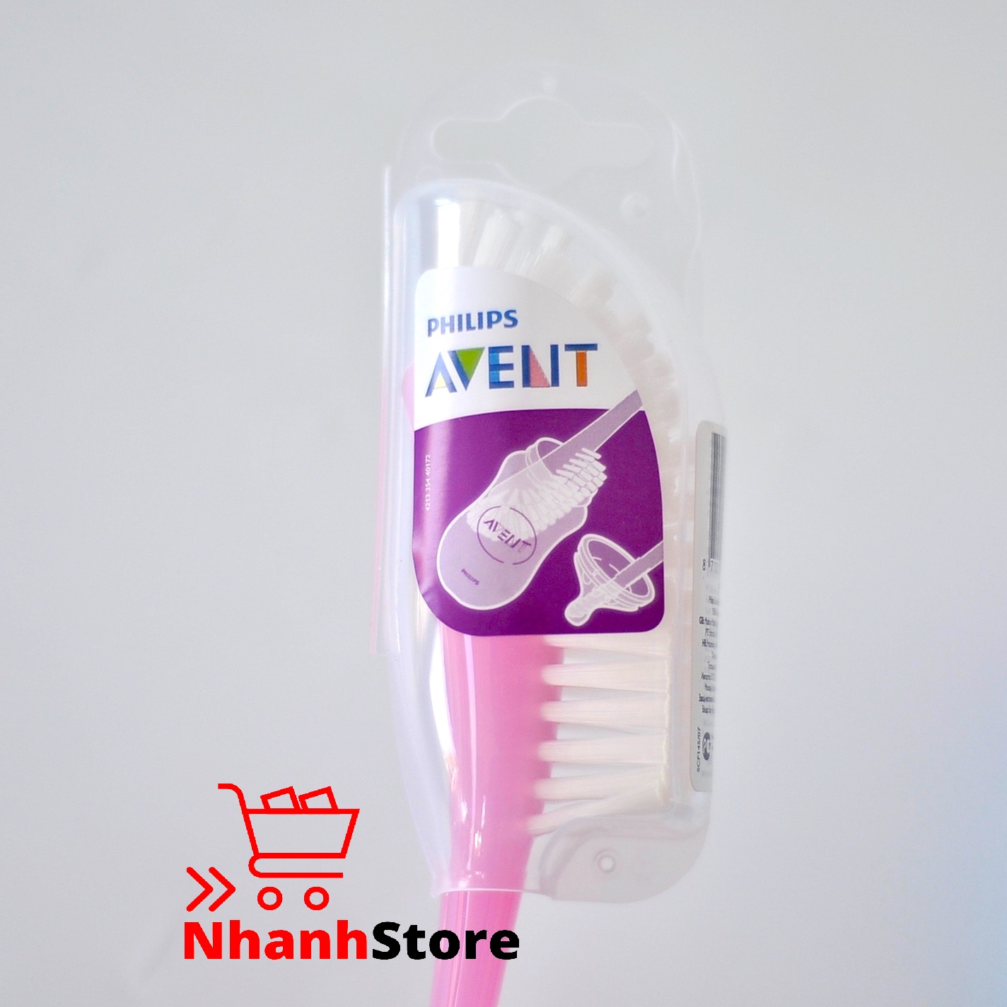 Cọ lau chùi, rửa bình sữa Avent 360 độ