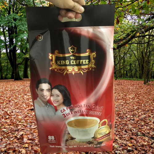 [HCM]Giá sỉ - sẵn có King Coffee Cà Phê Hòa Tan 3in1 Bịch 88 gói sticks 169K
