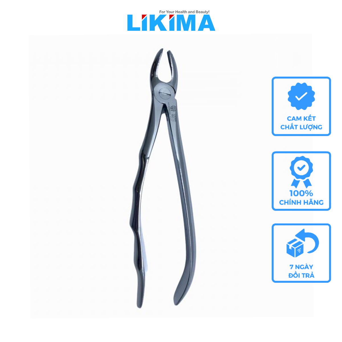 Kìm nhổ răng r6,7 hàm trên, bên phải 1098 - likima