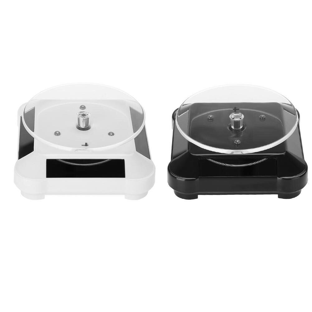 Bàn xoay quảng cáo có khay pin và đèn Led