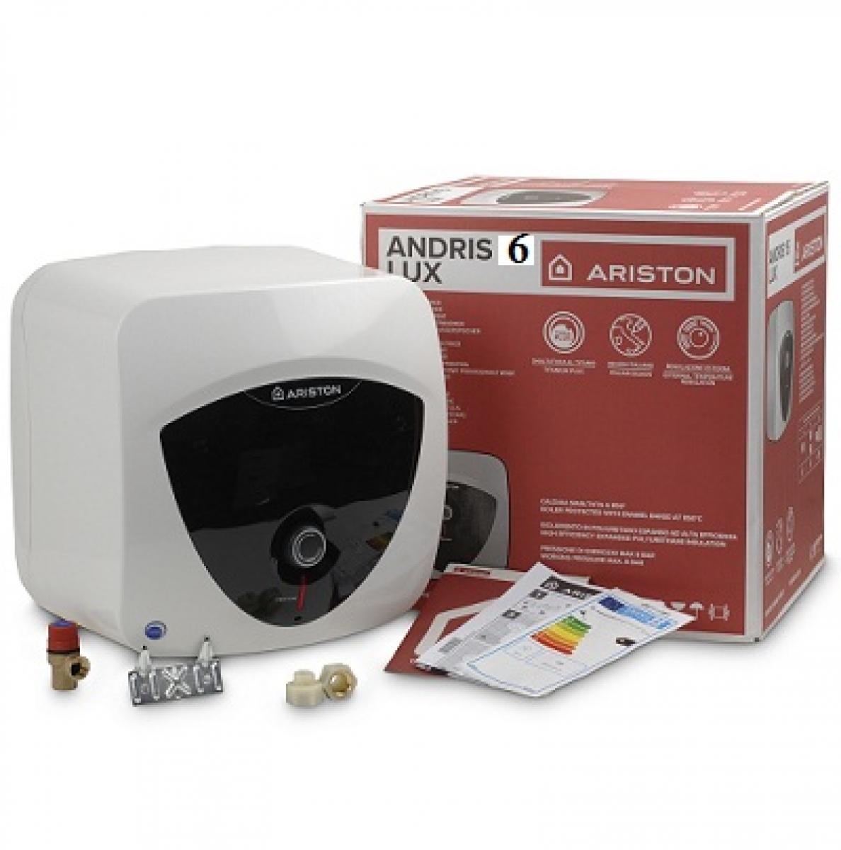 Bình nóng lạnh 6l ariston adris lux an6lux ue 1.5 fe