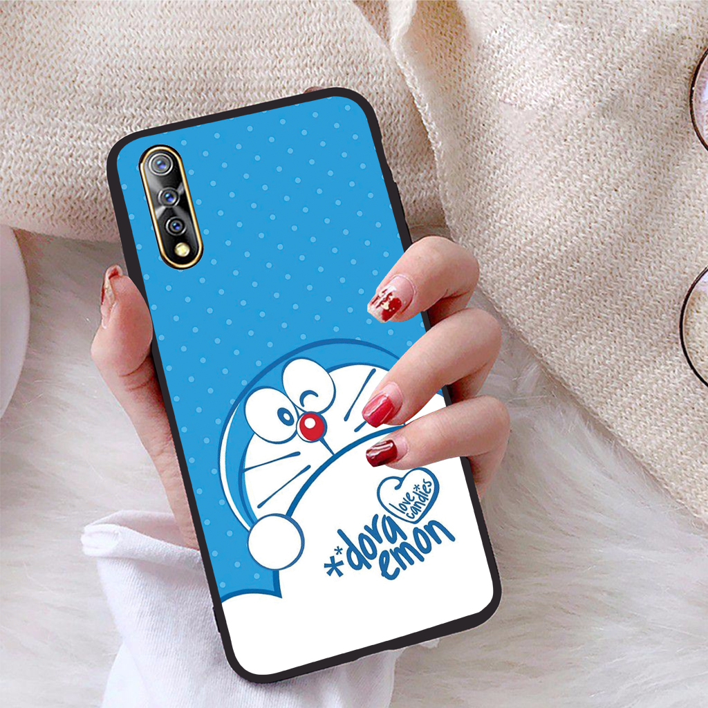 [HCM]Ốp lưng iCase dành cho Vivo S1 viền dẻo TPU BST Mèo Máy Thông Minh