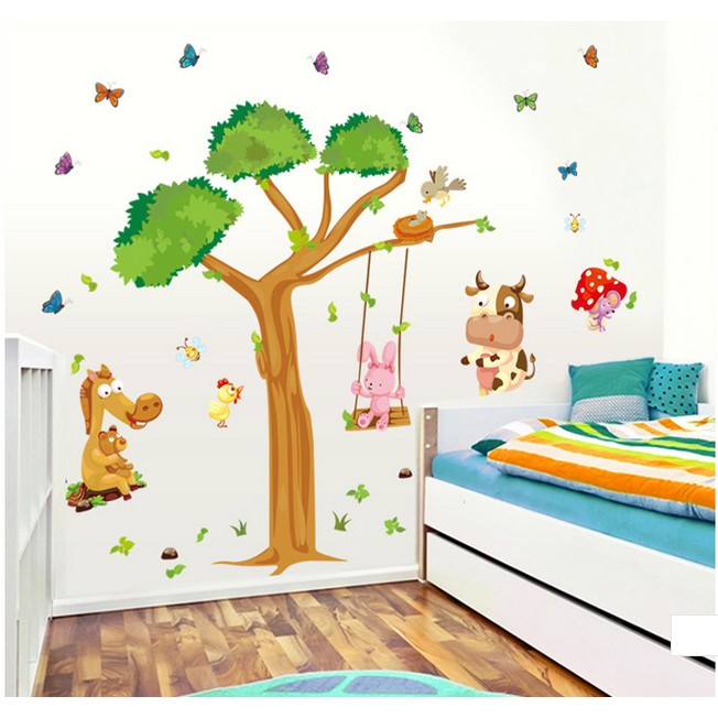 Tranh dán tường binbin eb64