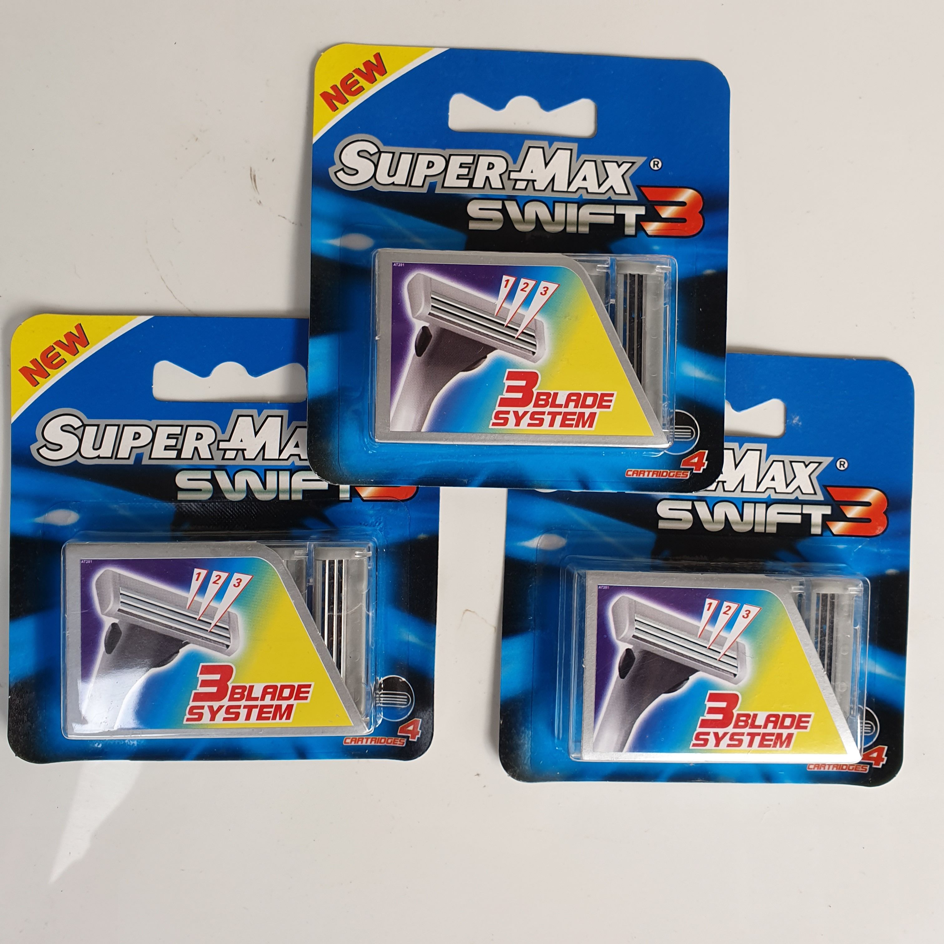 Combo 3 Hộp dao thay đầu lưỡi SuperMax Swift 3