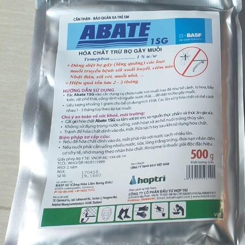 THUỐC DIỆT LĂNG QUĂNG ABATE(CHLB ĐỨC) GÓI 500gam