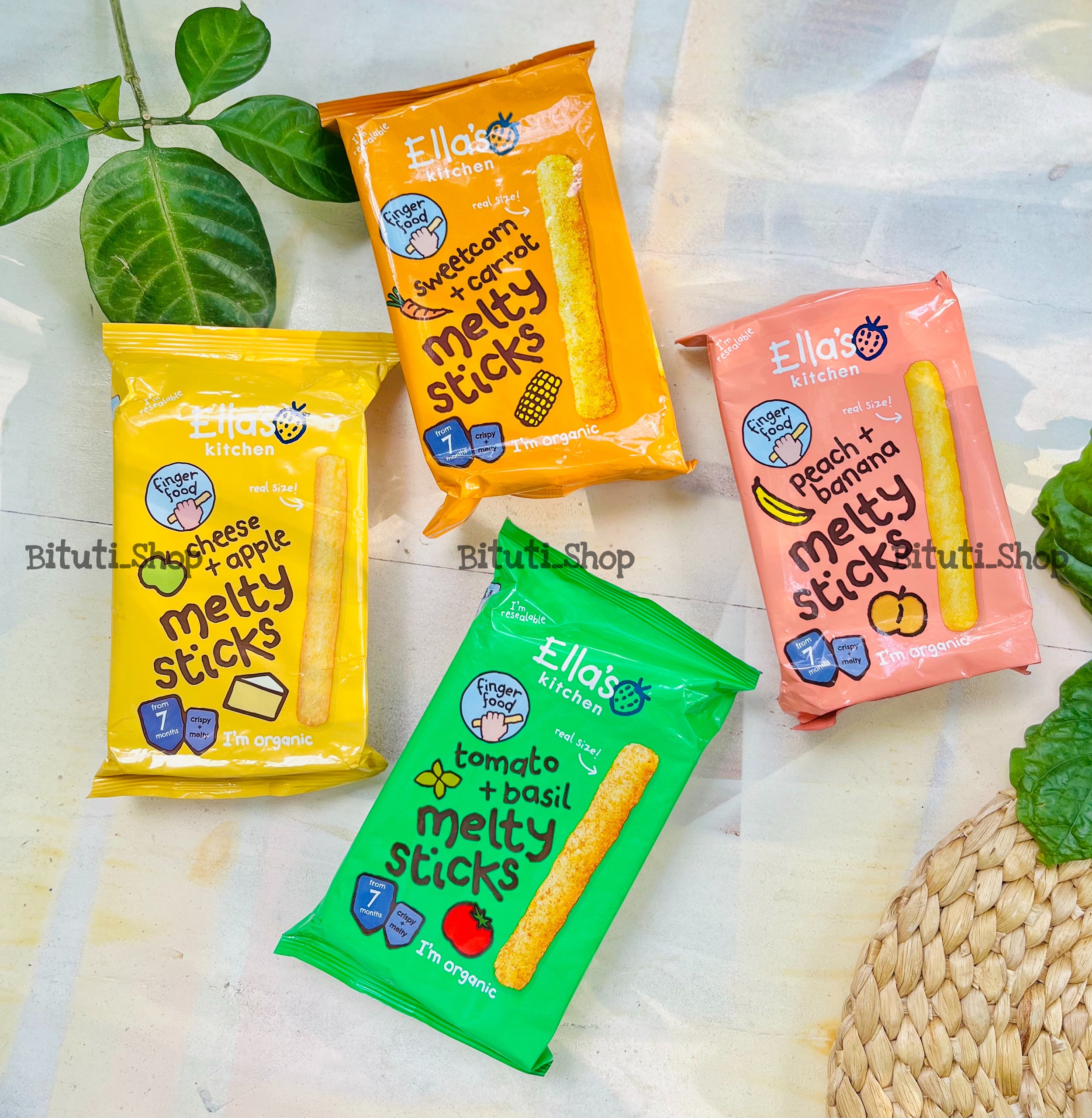 Bánh ăn dặm hữu cơ Ella’s Kitchen từ UK cho bé từ 6tháng