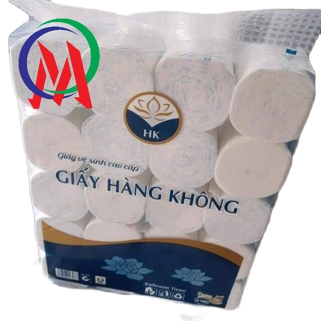 Giấy vệ sinh hàng không cao cấp bịch 20 cuộn