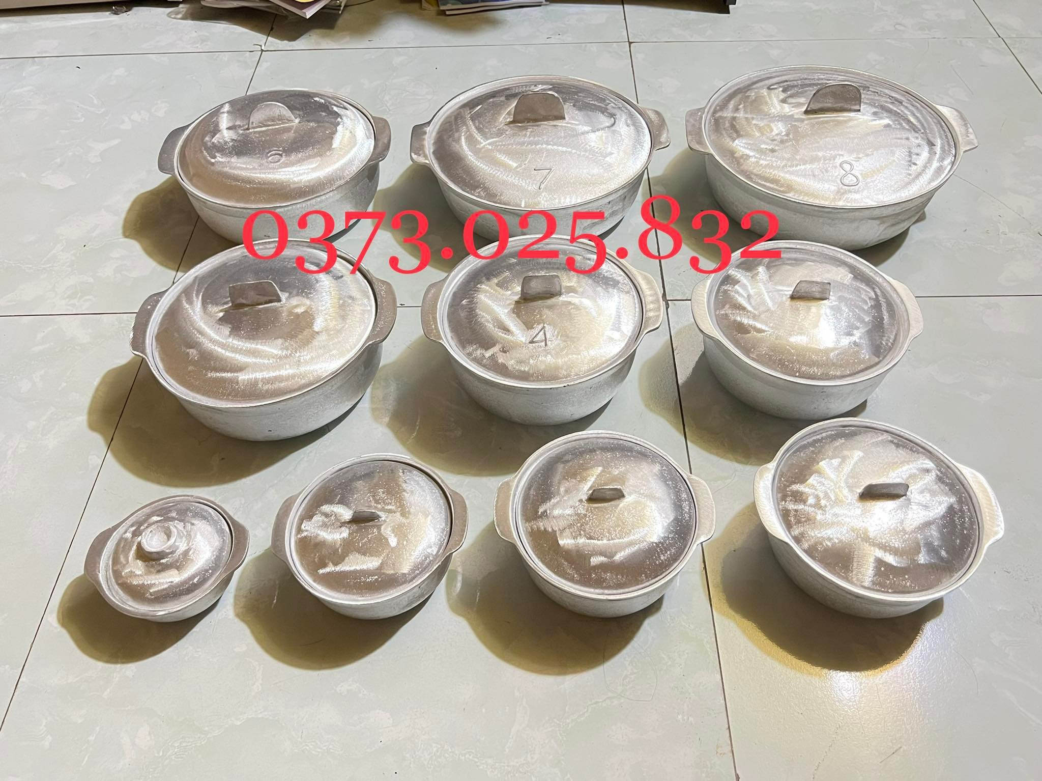 Thố gang đúc,kho thịt cá, nấu lẩu size 12cm-31cm