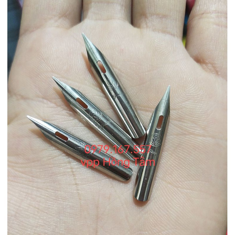 Ngòi lá tre viết tách ngòi thanh đậm rõ