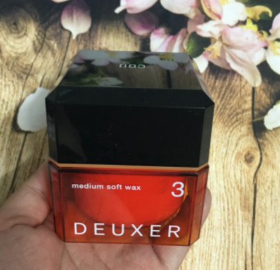 Sáp tạo kiểu giữ nếp trung bình deuxer 3 number three medium soft wax 80g