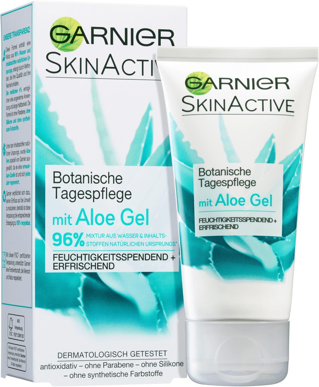 Kem dưỡng ẩm chống lão hóa Garnier Skin Active Botanische Aloe Gel 50ml - Đức