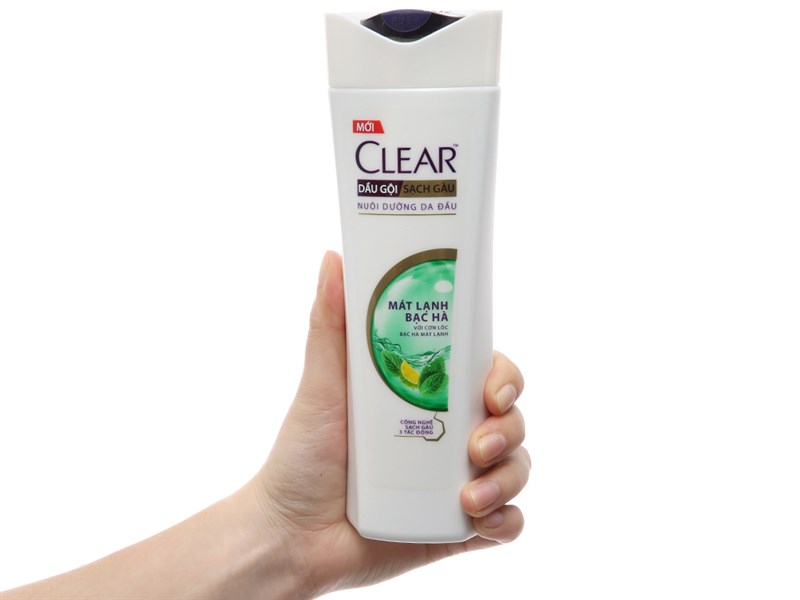 Dầu gội clear bạc hà 170g