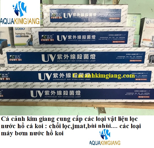 Đèn UV Fort Di 40w dài 40cm diệt khuẩn cho bể cá cảnh – hồ cá koi