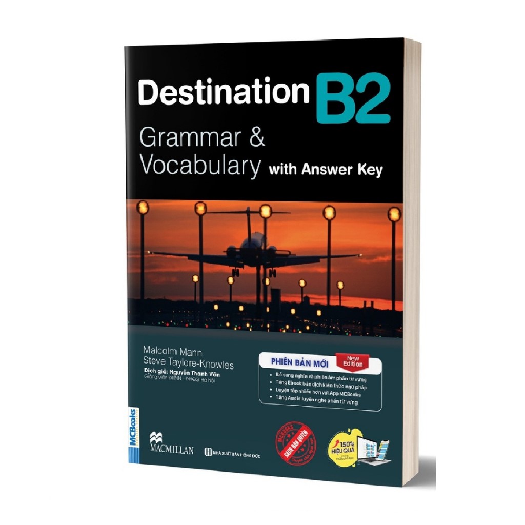 Sách Destination B2 - Grammar And Vocabulary with Answer Key