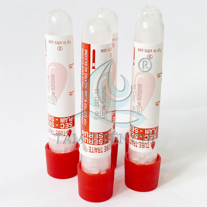 [HCM]Ống nghiệm đông máu S.E.R.U.M HTM túi 5 cái