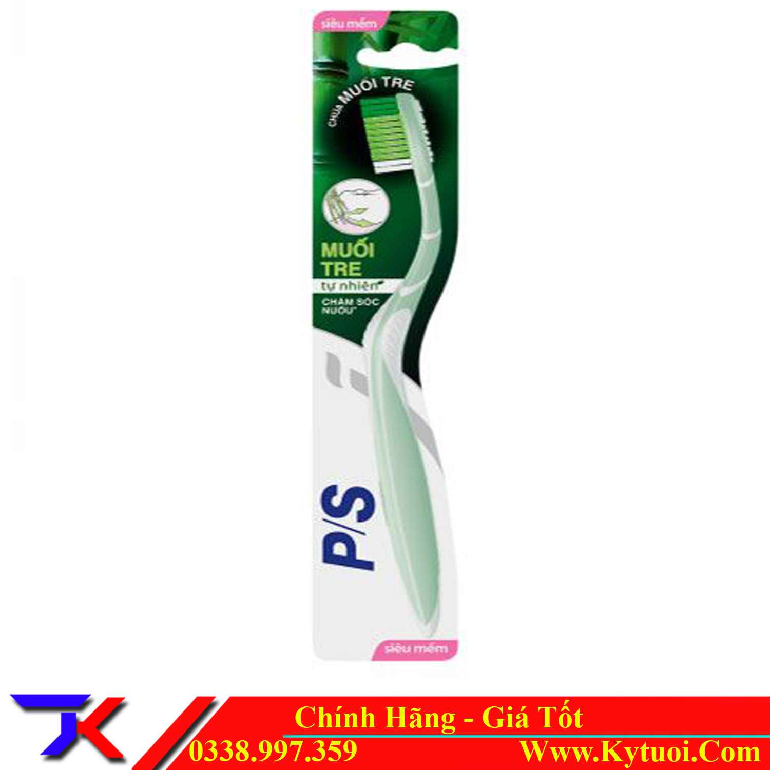 Bàn chải đánh răng muối tre p/s