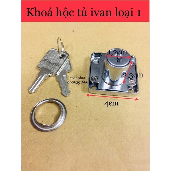 Khoá hộc tủ,ngăn kéo ivan