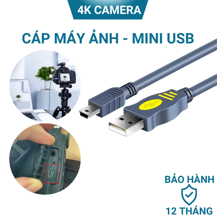 Cáp kết nối máy ảnh với máy tính