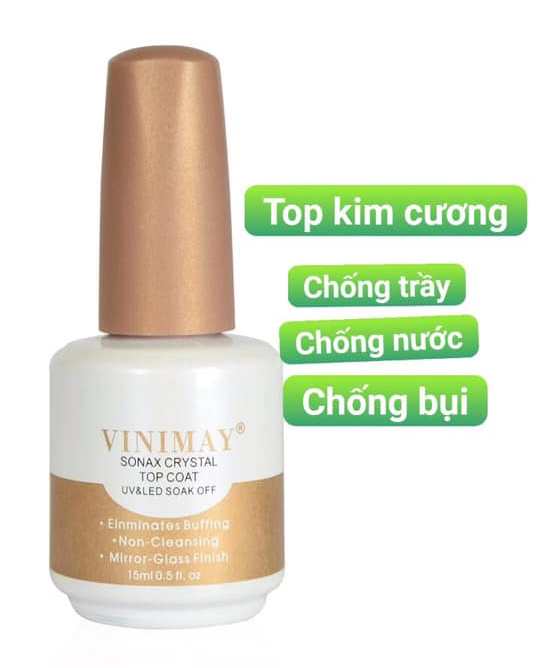 Top Kim Cương, Top Pha Lê Vinimay Siêu Bóng Siêu Bền Shop nailart