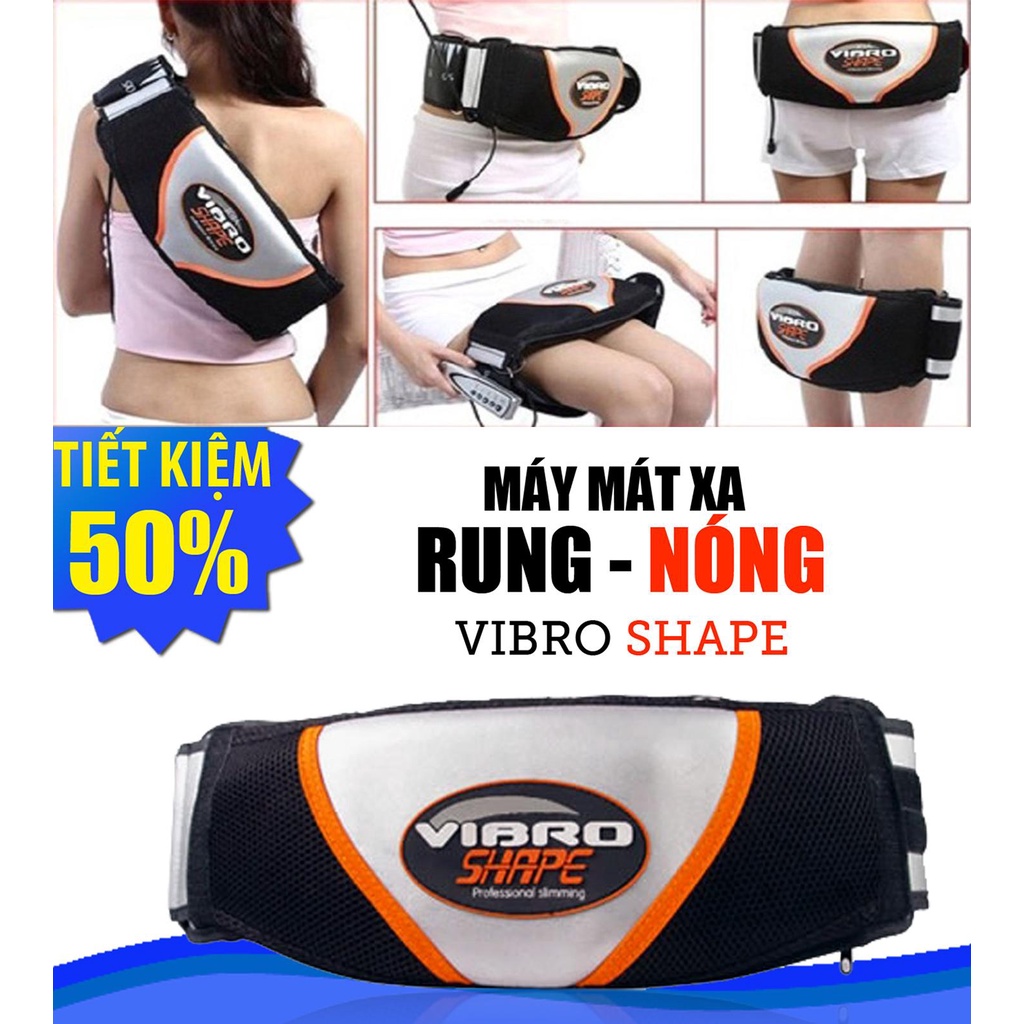 Đai Massage Bụng Vibro Shape Perfect - Mang Đến Cho Bạn Vòng Eo Thon Gọn, Một Cơ Thể Khỏe Mạnh, Săn Chắc, Một Vóc Dáng Cân Đối.