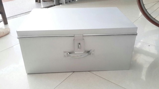 hòm tôn đựng đồ kích thước 23 x15x10 cm