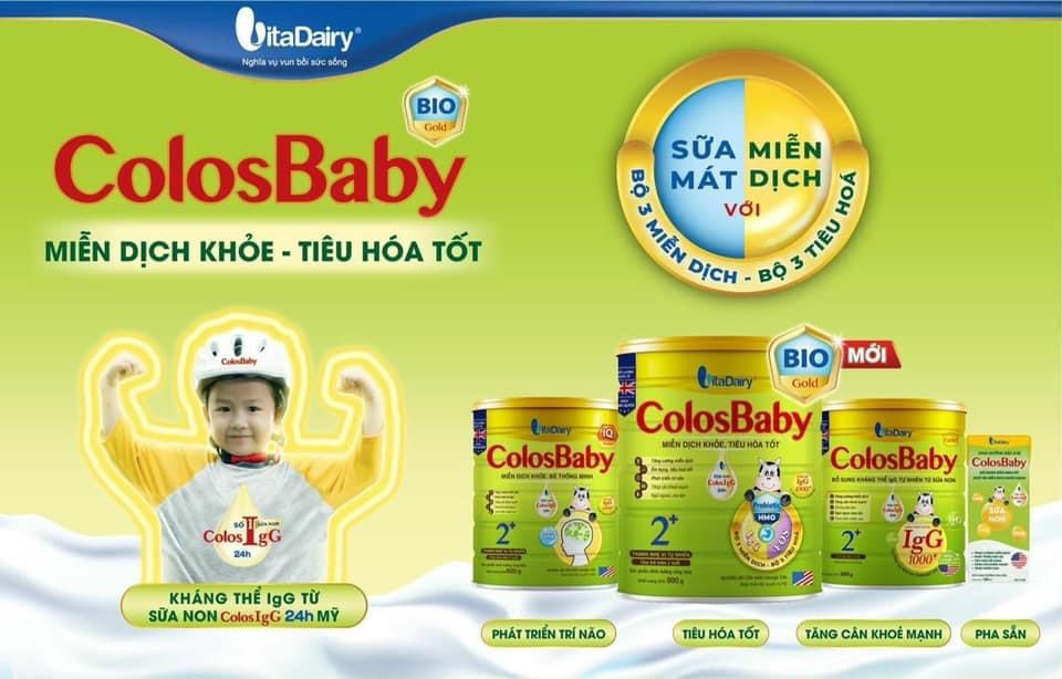 Sữa colosbaby iq gold 1+ 800g