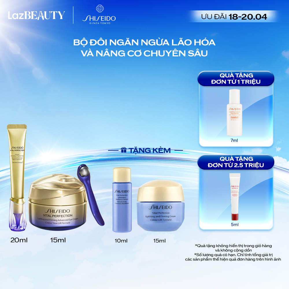 Combo SVP UPLIFTING AND FIRMING ADVANCED EYE CREAM và Kem dưỡng cải thiện nếp nhăn Intensive WrinkleSpot Treatment 20ml