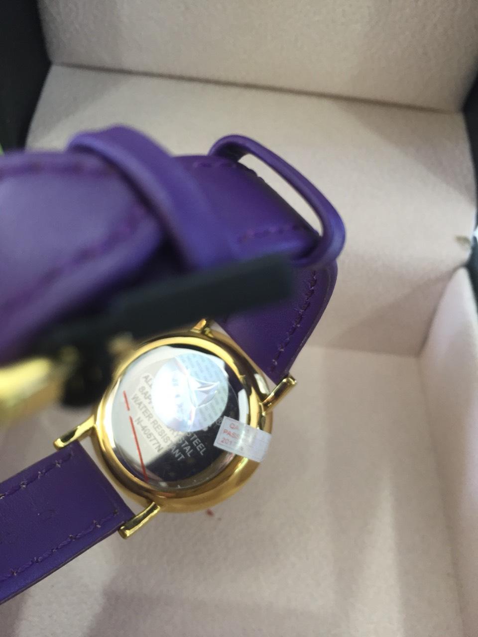 [HCM]Đồng hồ nữ dây da hiệu Neos N40577