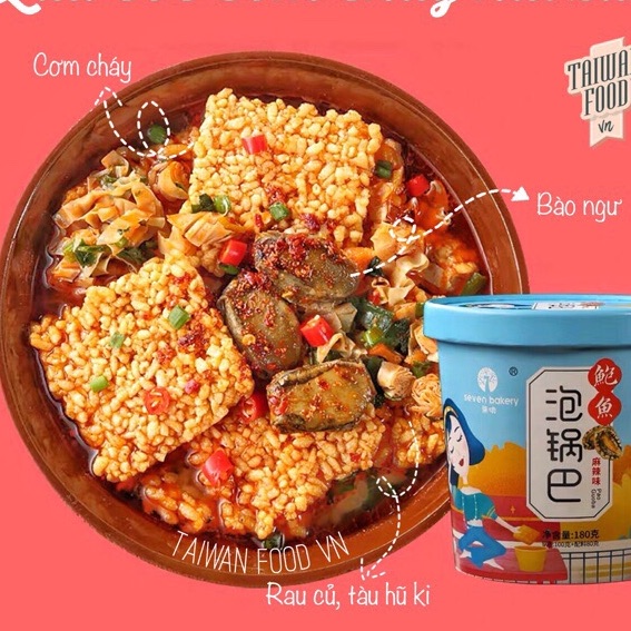 [SẴN SLL] LẨU CỐC CƠM CHÁY BÀO NGƯ