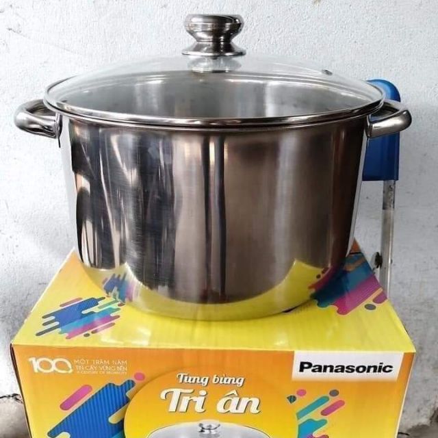 Nồi luộc gà 30cm inox cao cấp