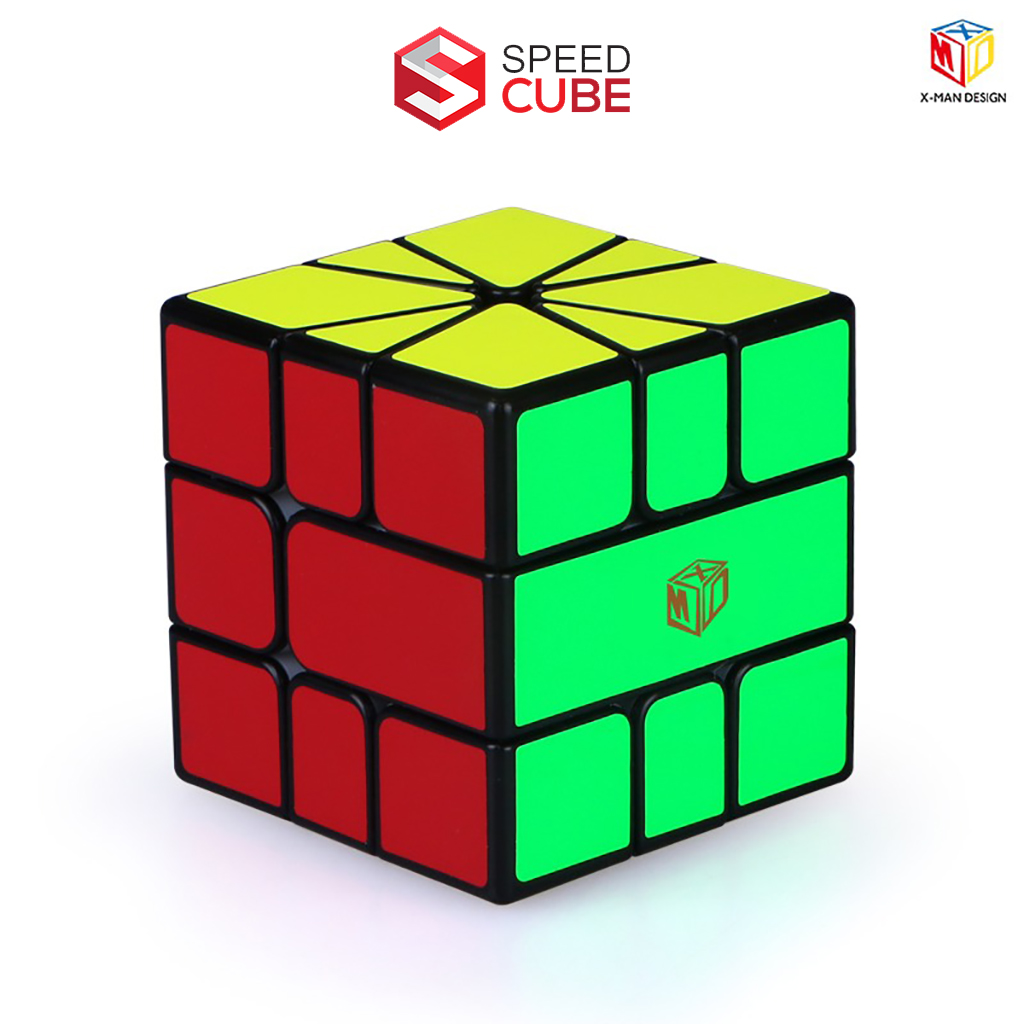 Rubik Biến Thể QiYi X-Man Volt V2 M Square-1 Bản Full Nam Châm Dòng Cao Cấp Rubik Biến Thể 6 Mặt