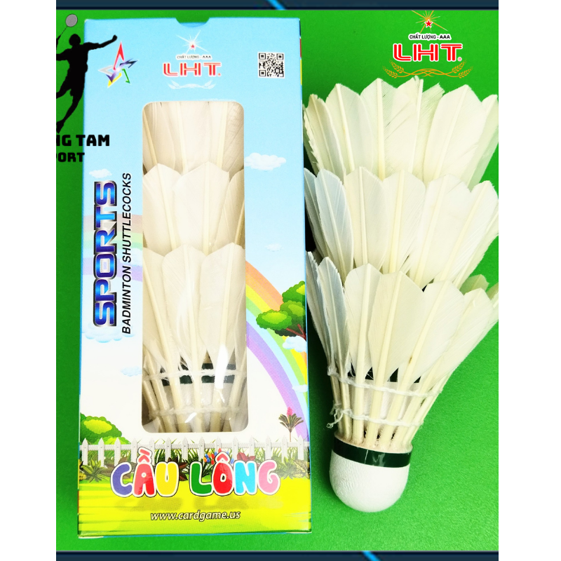 [HCM]Quả Cầu Lông AAA - Ống 3 Quả -Bền- Rẻ/ Cao Cấp-Chất Lượng