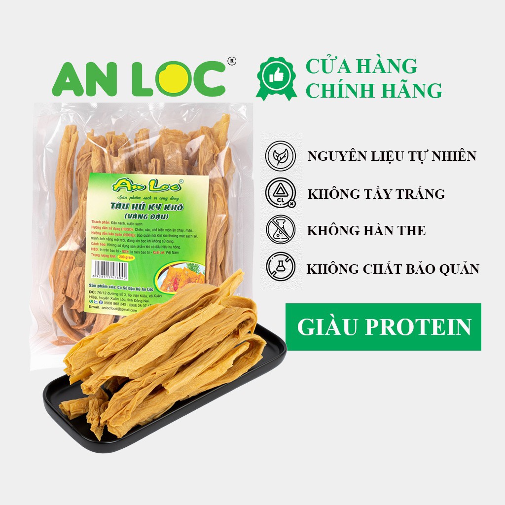Tàu hủ ky cọng khô An Lộc.