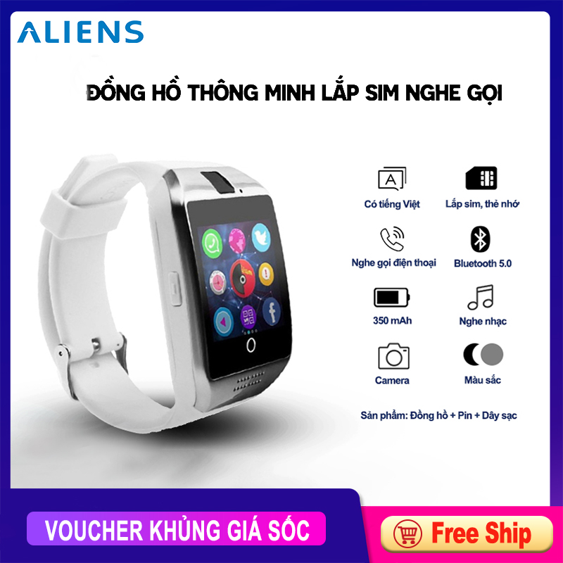 Đồng Hồ Đeo Tay Thông Minh Gắn Sim Giá Rẻ Có Chức Năng Như Điện Thoại Kiểu Dáng Sang Trọng Lịch Sự Bảo Hành 1 Đổi 1