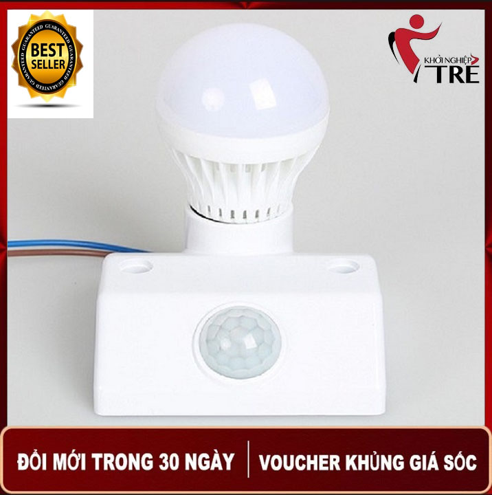 Đui Đèn Cảm Ứng Hồng Ngoại