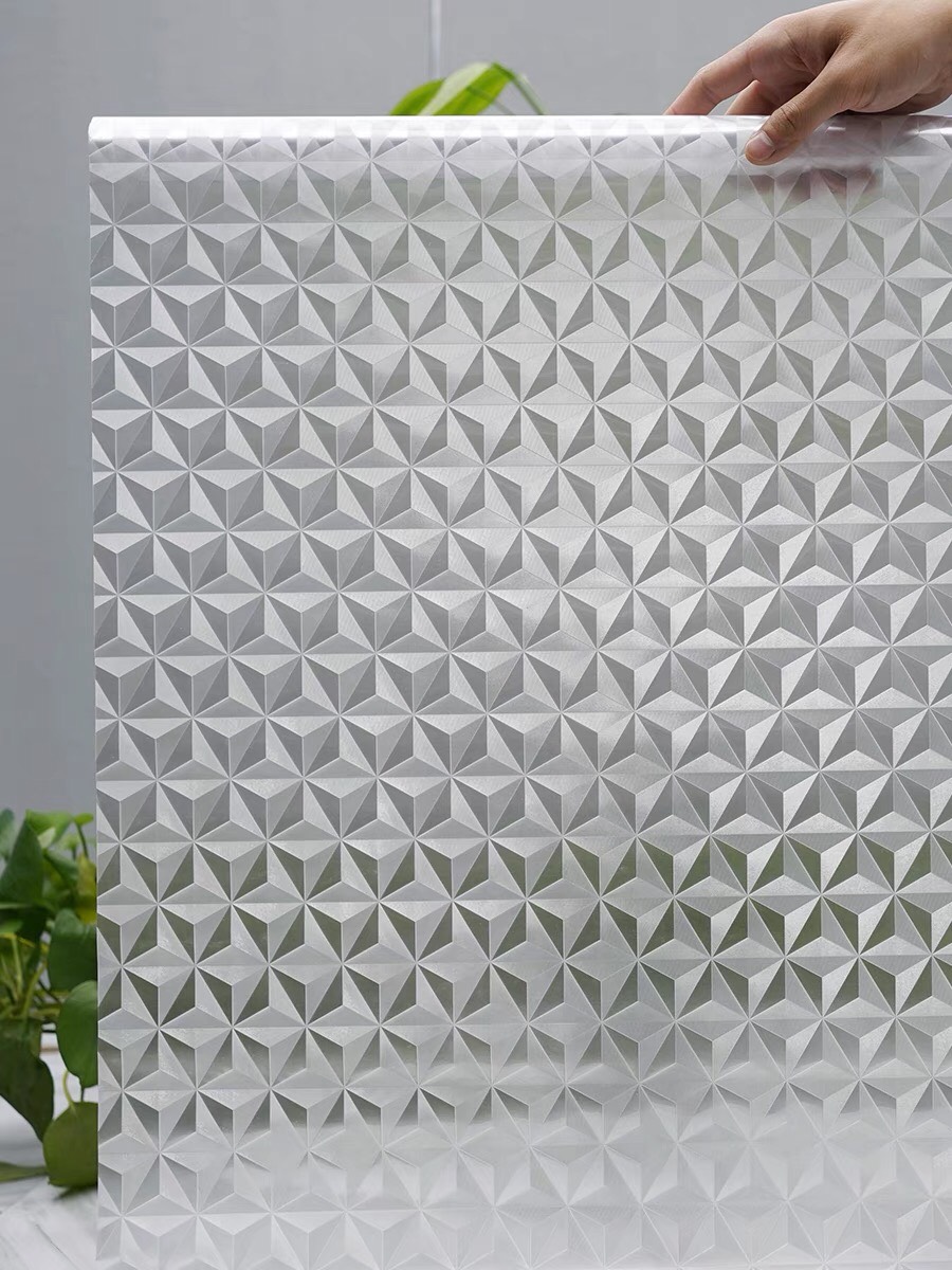 Decal dán kính mờ ngôi sao