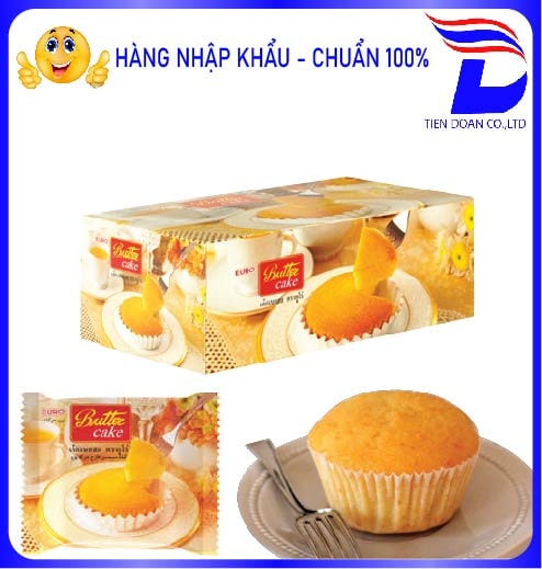 Bánh bông lan Butter Cake Euro Thái Lan