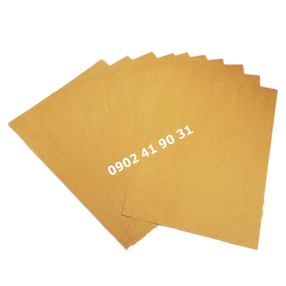 Set 20 tờ giấy in decal da bò a4