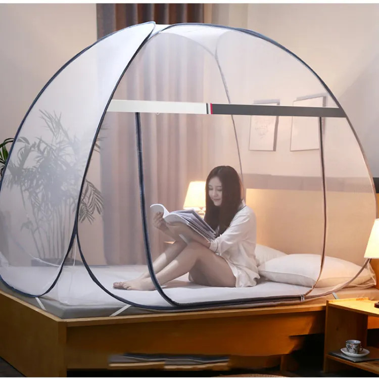 Mùng ngủ, mùng chụp tự bung chống muỗi 1.8*2m, màn xếp gon thông minh, mùng màn ngủ hàng việt nam đỉnh rộng, chân vuông viền thép, màn ngủ tự bung