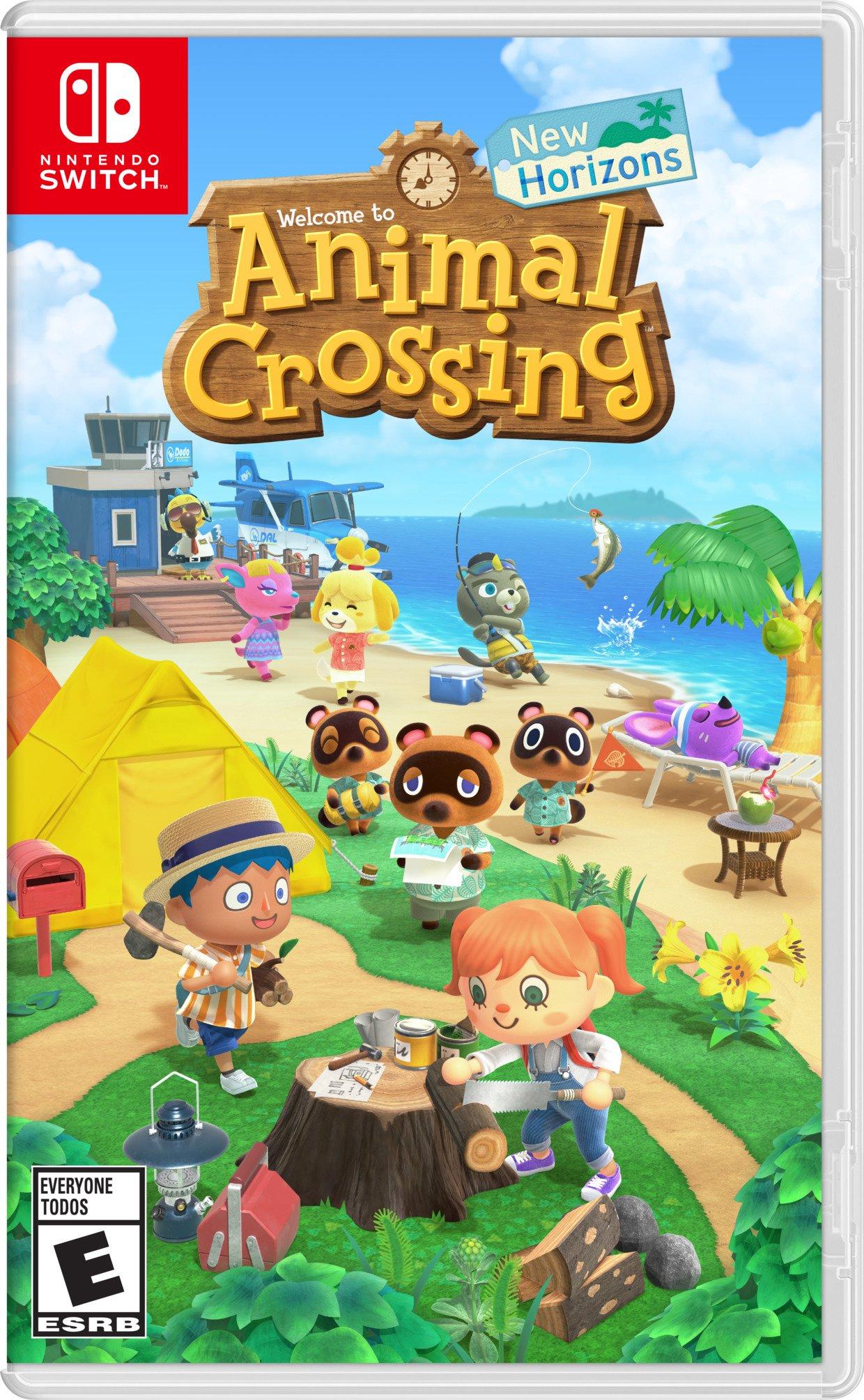 8Pcs Switch Game Animal Crossing New Horizons 7cm Action Figur Modell Spielzeug 