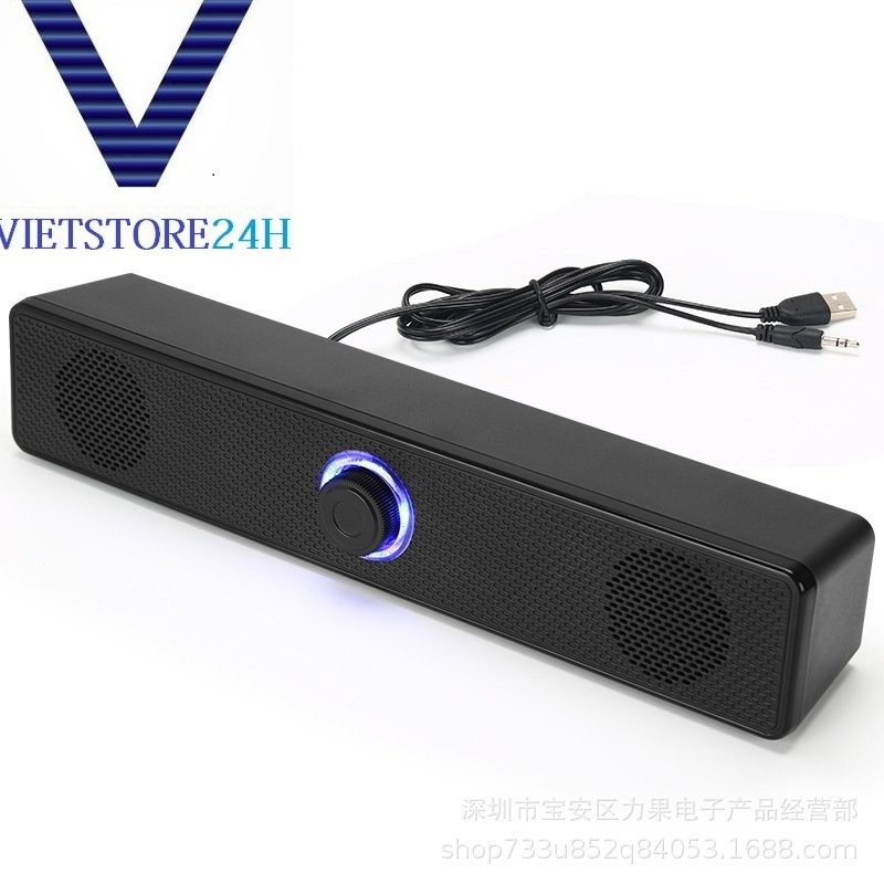 Loa vi tính 2.0 để bàn Leerfei E350T Công Suất Lớn Dùng Cho Máy Vi Tính PC Laptop Tivi