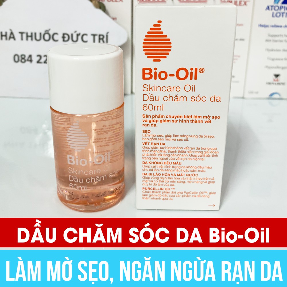 Dầu bio oil giảm rạn da, mờ sẹo hiệu quả