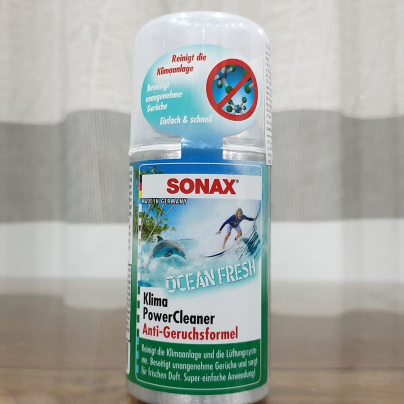 [HCM]Chai Khử Mùi Và Làm Sạch Dàn Lạnh Sonax Ocean Fresh 100Ml