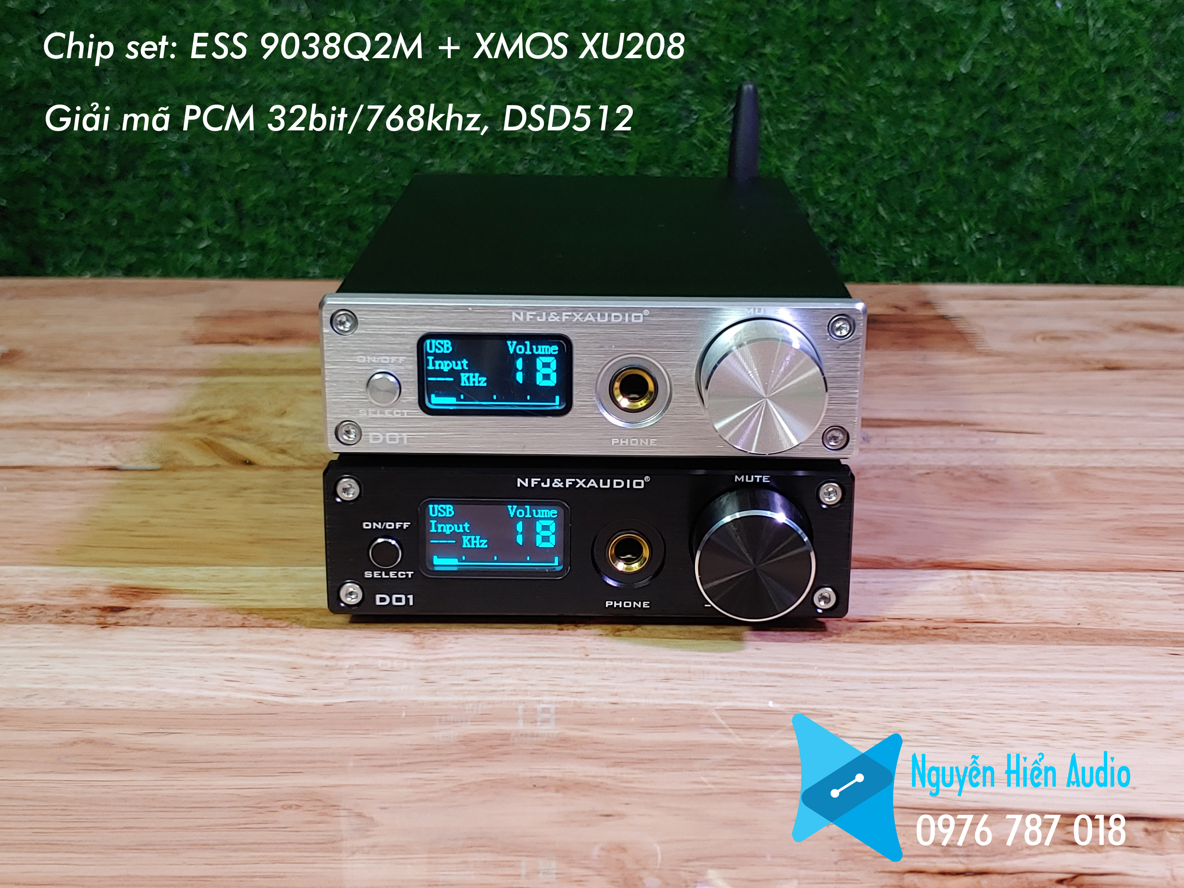 Bộ giải mã DAC FX audio D01 bản nâng cấp hoàn hảo của X7 mới nhất 2021
