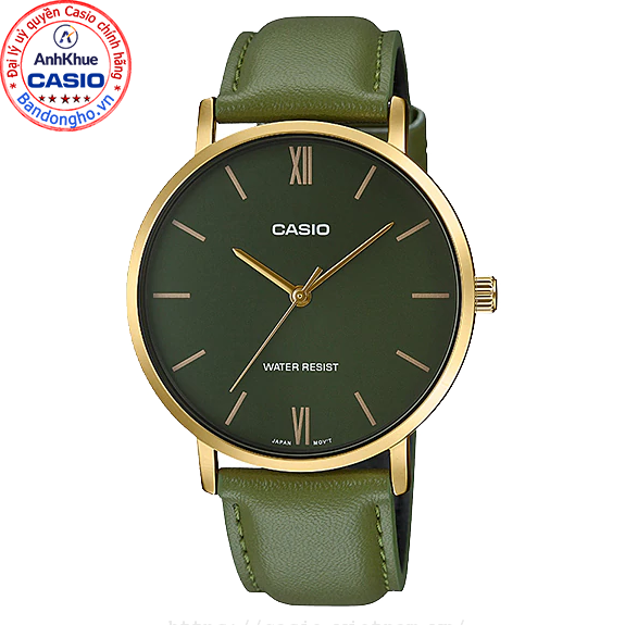 Đồng hồ nam casio mtp-vt01gl-3budf ❤️ 𝐅𝐑𝐄𝐄𝐒𝐇𝐈𝐏 ❤️ đồng hồ casio chính hãng anh khuê đồng hồ kim đẹp chính hãng