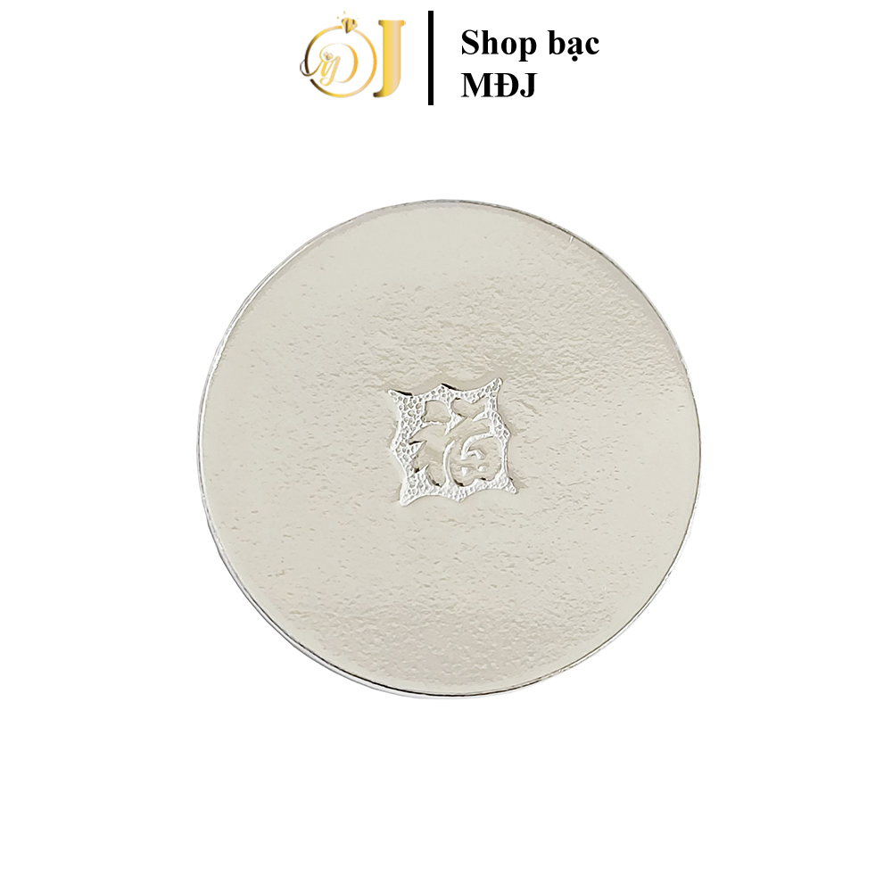 Đồng bạc cạo gió mdj003 nhiều cỡ bạc nguyên chất