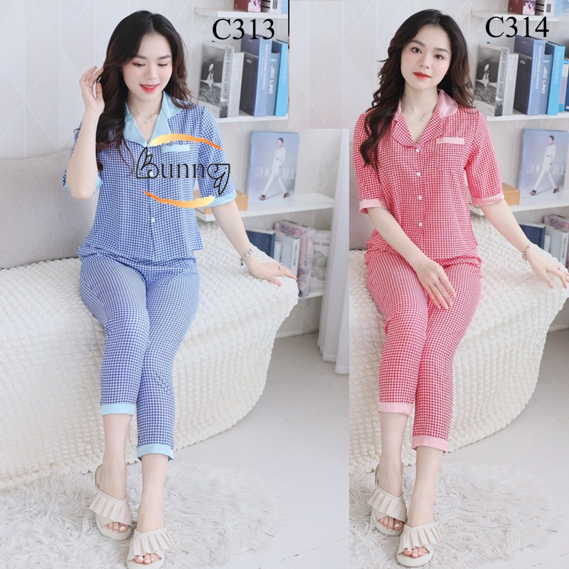 Đồ bộ nữ mặc nhà đẹp, quần áo nữ đẹp kiểu dáng đẹp, chất mát mặc thích