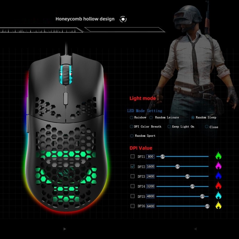 Chuột game mouse bosston m750 led gaming chính hãng, chuột có dây cao cấp, chuột chơi game, chuột máy tính siêu víp bảo hành 12 tháng